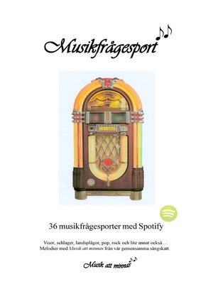 cover image of Musikfrågesport